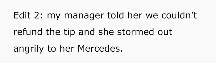 Woman Who Thought The Rapture Was About To Happen Dishes Out Huge Tips, Returns For A Refund Woman Who Thought The Rapture Was About To Happen Dishes Out Huge Tips, Returns For A Refund