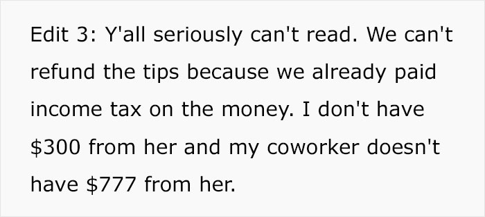 Woman Who Thought The Rapture Was About To Happen Dishes Out Huge Tips, Returns For A Refund Woman Who Thought The Rapture Was About To Happen Dishes Out Huge Tips, Returns For A Refund