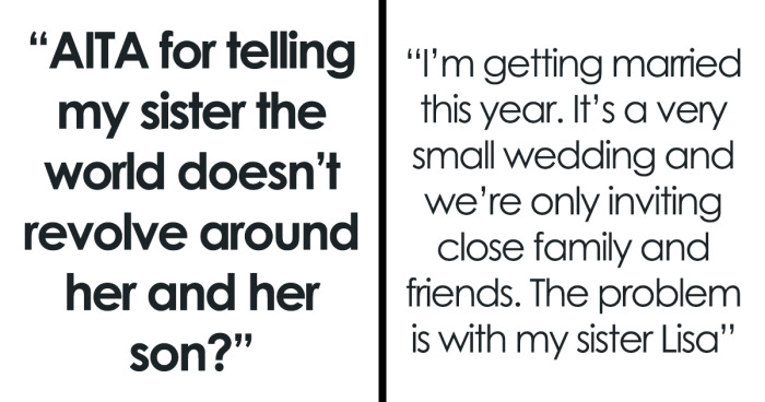 Bride Refuses To Change Wedding Time To Accommodate Sister And Her Baby, Drama Ensues