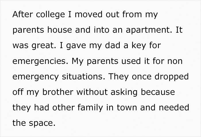 Parents Left Fuming When Child Stops Their Unannounced Visits By Moving To A Gated Community Parents Left Fuming When Child Stops Their Unannounced Visits By Moving To A Gated Community