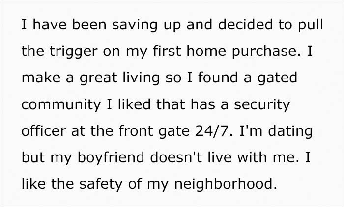 Parents Left Fuming When Child Stops Their Unannounced Visits By Moving To A Gated Community Parents Left Fuming When Child Stops Their Unannounced Visits By Moving To A Gated Community