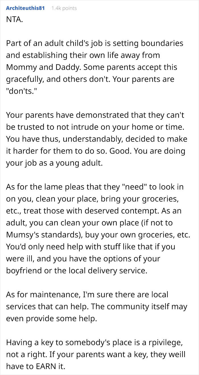 Parents Left Fuming When Child Stops Their Unannounced Visits By Moving To A Gated Community Parents Left Fuming When Child Stops Their Unannounced Visits By Moving To A Gated Community