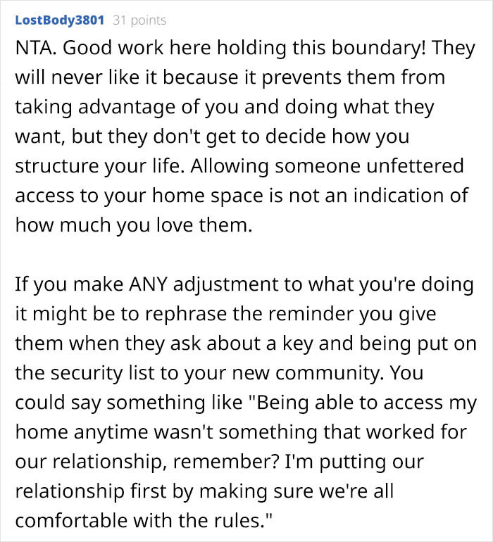 Parents Left Fuming When Child Stops Their Unannounced Visits By Moving To A Gated Community Parents Left Fuming When Child Stops Their Unannounced Visits By Moving To A Gated Community