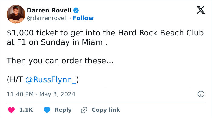 The Menus From Formula 1 Have Gone Viral For All The Wrong Reasons, Here’s How People Reacted The Menus From Formula 1 Have Gone Viral For All The Wrong Reasons, Here’s How People Reacted