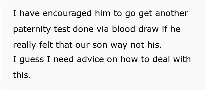 Man Refuses To Believe Positive Paternity Test, Tells Wife He Won't Be A Father To Their Son Man Refuses To Believe Positive Paternity Test, Tells Wife He Won't Be A Father To Their Son