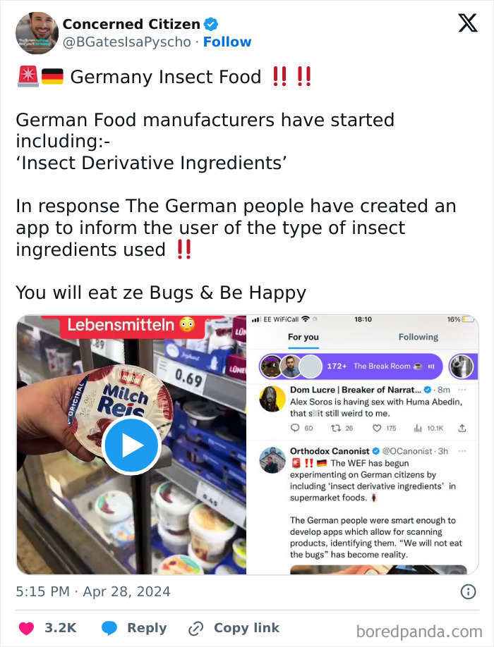 “We Will Not Eat The Bugs”: People Outraged To Learn About Common Insect-Sourced Food Additive