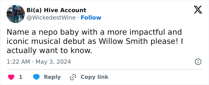 “Definitely Because Of Her Parents”: People Stunned Willow Smith Claims She’s Not A “Nepo Baby” “Definitely Because Of Her Parents”: People Stunned Willow Smith Claims She’s Not A “Nepo Baby”