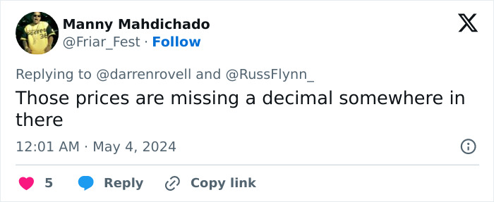 The Menus From Formula 1 Have Gone Viral For All The Wrong Reasons, Here’s How People Reacted The Menus From Formula 1 Have Gone Viral For All The Wrong Reasons, Here’s How People Reacted