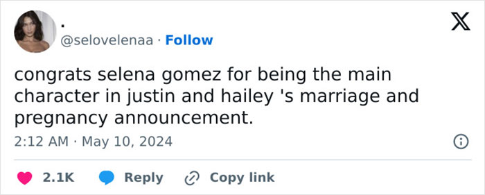 Selena Gomez’s Cryptic Post Has Fans Thinking She’s Reacting To Justin Bieber’s Baby Announcement