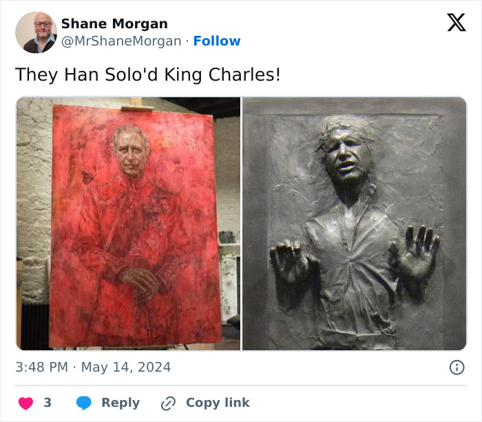 King Charles’ New Royal Portrait Brutally Roasted Online — 9 Funniest Comparisons King Charles’ New Royal Portrait Brutally Roasted Online — 9 Funniest Comparisons