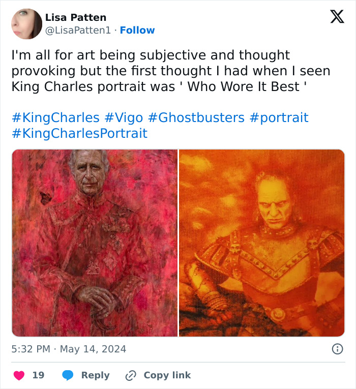 King Charles’ New Royal Portrait Brutally Roasted Online — 9 Funniest Comparisons