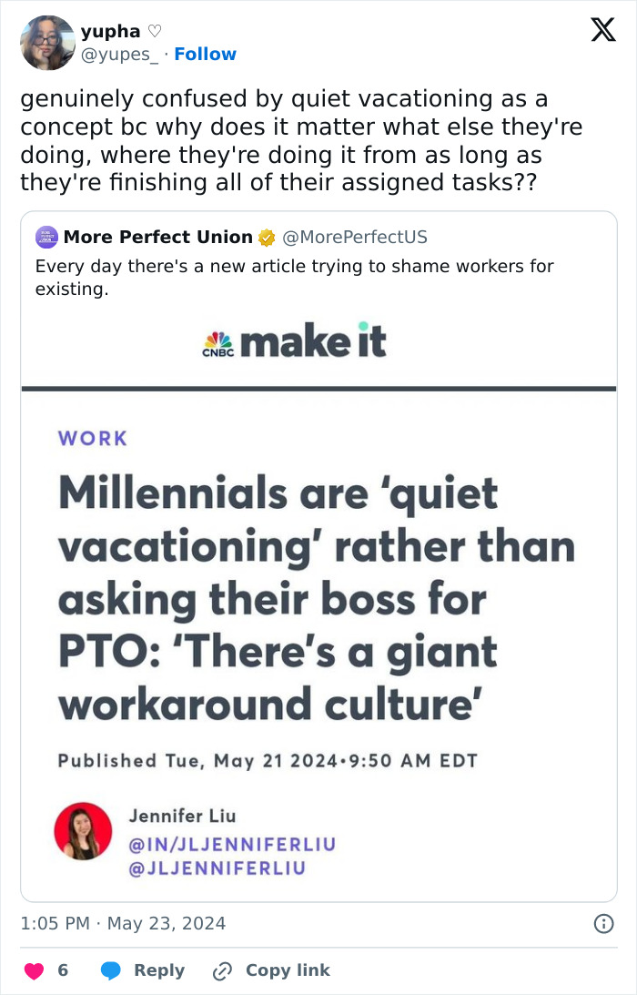 Employees Are Starting “Quiet Vacationing” And Are No Longer Asking Bosses For Time Off Employees Are Starting “Quiet Vacationing” And Are No Longer Asking Bosses For Time Off