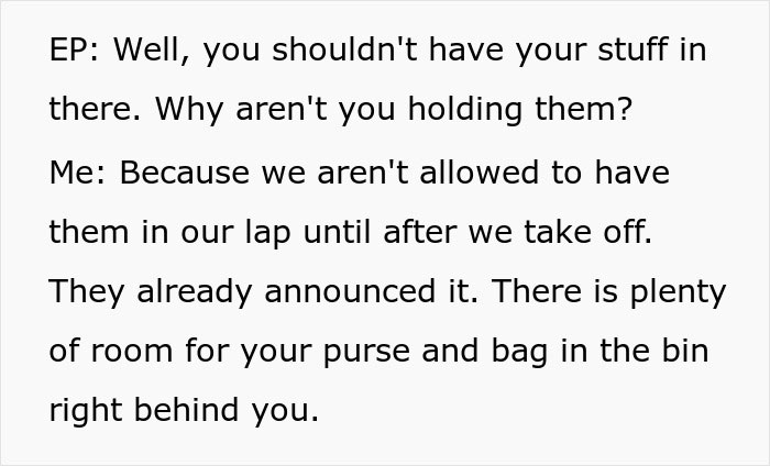 Fellow Passengers Approve Of This Woman’s Revenge On A Karen Who Refused To Be A ‘Decent Person’ Fellow Passengers Approve Of This Woman’s Revenge On A Karen Who Refused To Be A ‘Decent Person’