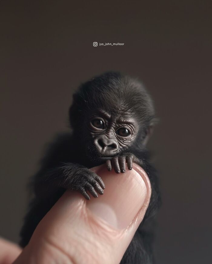 20 New Images By Jyo John Mulloor Featuring Tiny Versions Of Wild Animals And They Might Melt Your Heart