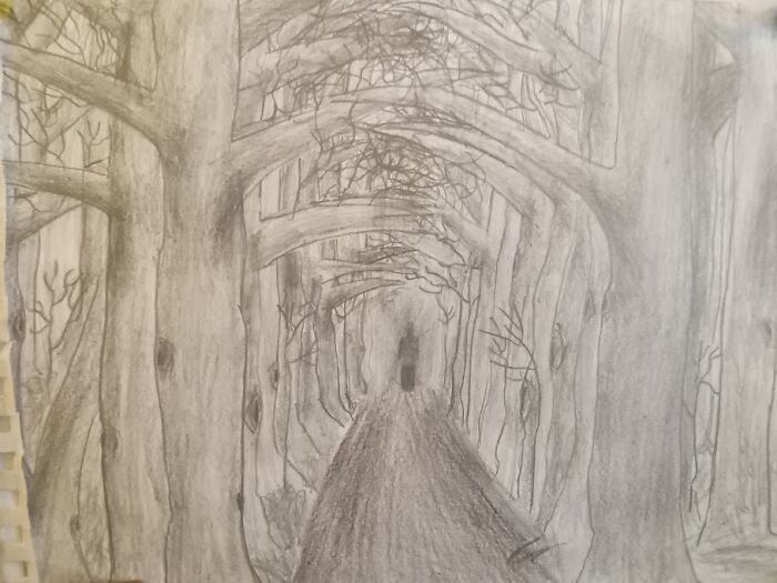 One Of My First Drawings. Not Anything Compared To Most Stuff On This List But I Like It