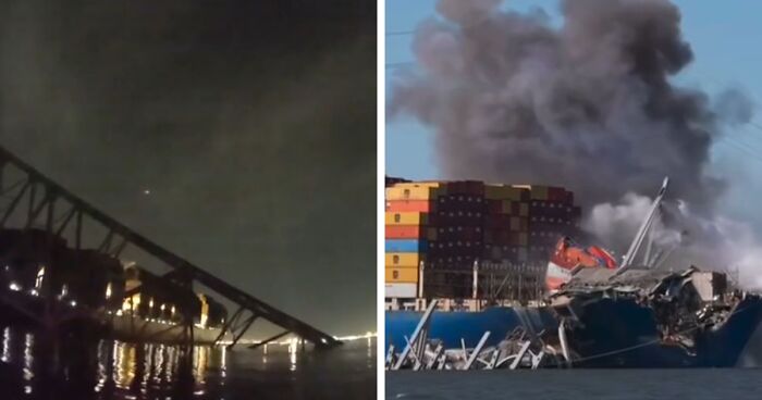 All 21 Crew Still Trapped Aboard Ship Seven Weeks After It Collapsed Baltimore Bridge