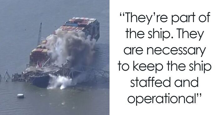 21 Crewmen Still Trapped And “Really Isolated” Since Baltimore Bridge Collapsed 7 Weeks Ago