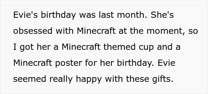 Girl’s Birthday Presents End Up In The Trash Because They Don’t Match Her Mom’s Aesthetic Girl’s Birthday Presents End Up In The Trash Because They Don’t Match Her Mom’s Aesthetic
