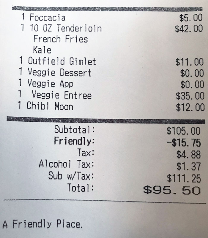 This Restaurant Has A Discount For Being Friendly