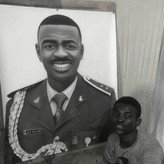 From Charcoal Sketches To Global Fame: The Remarkable Journey Of Dauda Abusali (32 Pics)