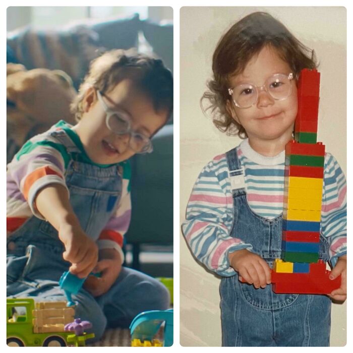 This New LEGO Duplo Ad Has A Kid That Looks And Is Dressed Exactly Like Me In The Early 90s Playing With My Duplo Blocks…
