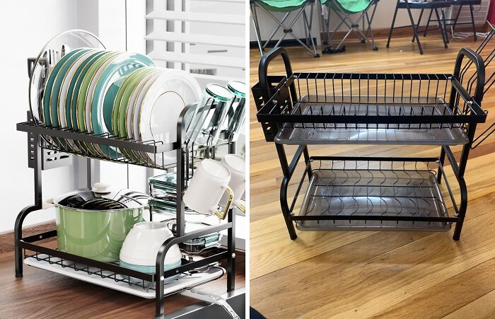 Streamline Your Space The Scandanavian Way; With A Swedecor Dish Drying Rack 