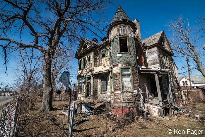 A Beautiful Home Wasting Away In Detroit