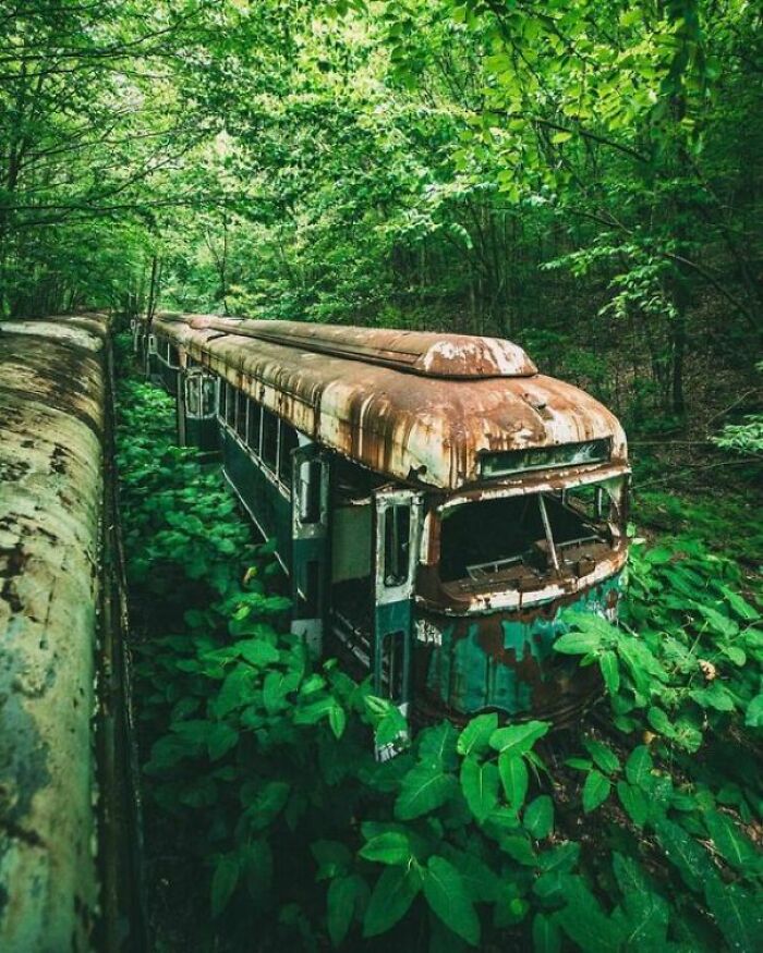 Abandoned Trains In Pennsylvania