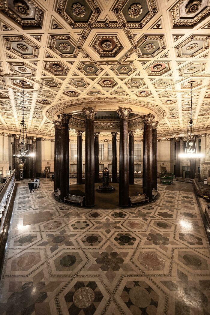 Inside Of An Abandoned Bank