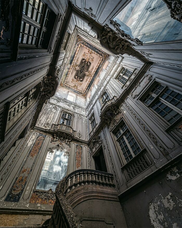 Abandoned Historical Palace In Portugal