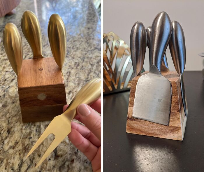 A Not-So-Cheesy Cheese Knife Set Of 4 For A Charcuterie Addicted Mom