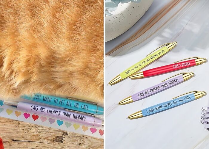 Let Your Notes Purr With Personality Using These Cat Lover's Pens!