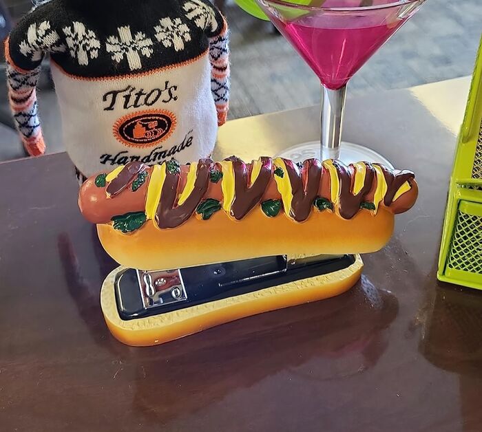  Hot Dog-Shaped Stapler: Office Fun Just Got A Whole Lot Tastier