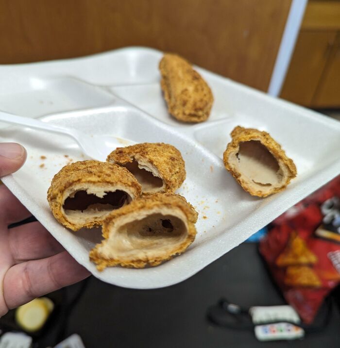 USA: My School's "Chicken Strips"