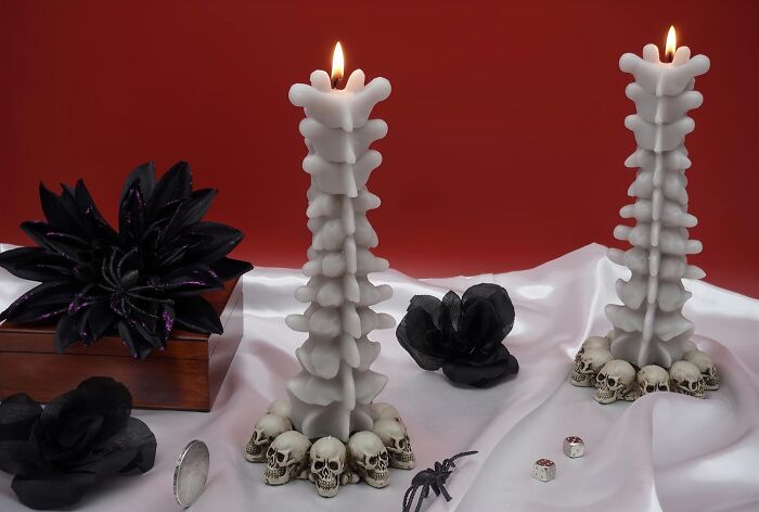 These Spooky Spine Candlewill Send Shivvers Down Your Spine For All The Right Reasons