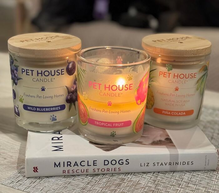 We Love A Good 2-In-1. These Pet Odor Eliminator Candle Are Functional And Smell Fantastic!