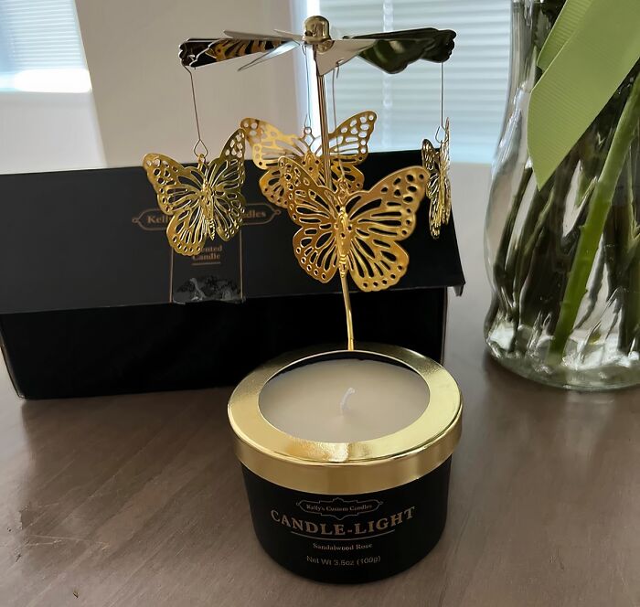 We Understand Physics, But There Is Still Something Magical About The Fluttering Of This Butterfly Candle