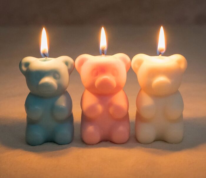 Why Are Food-Shaped Things So Stinkin’ Cute?! These Gummy Bear Candles Just Prove Our Point