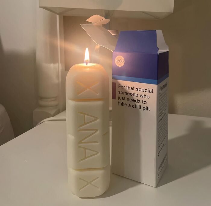 This Xanax Pill Candle Gives New Meaning To The Phrase “Take A Chill Pill”