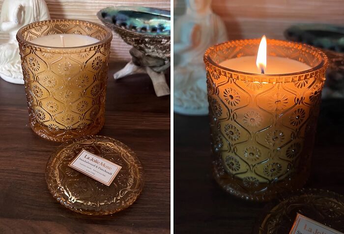 This Cool Candle In A Glass Jar Is Equal Parts Romantic And Stylish, The Perfect Blend!