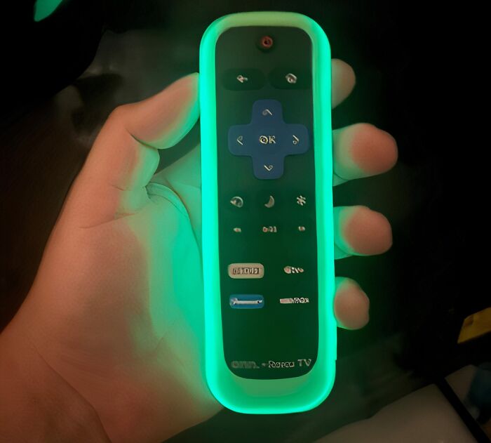 Never Lose Your Remote Again With This Handy Universal Glow In The Dark Remote Skin Sleeve
