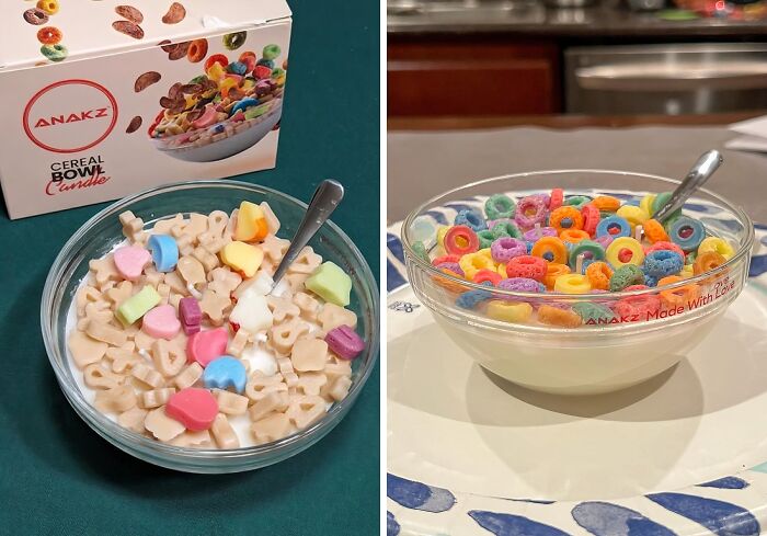  These Cereal Bowl Shaped Candles Will Never Get Soggy