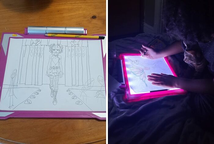  A Light Up Tracing Pad Is The Gen Alpha Version Of Reading Under The Covers With A Flashlight
