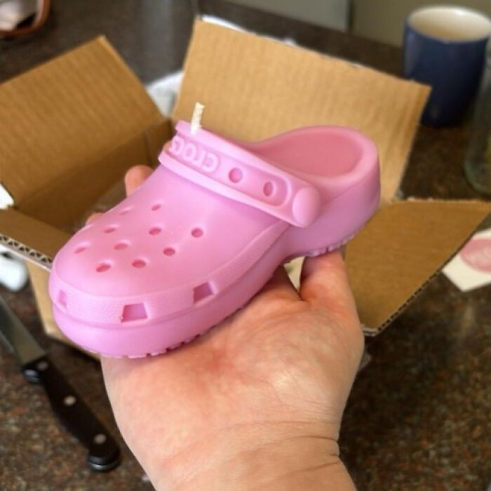  Now You Can Proudly Display Your Croc Obsession With This Crocs Candle 