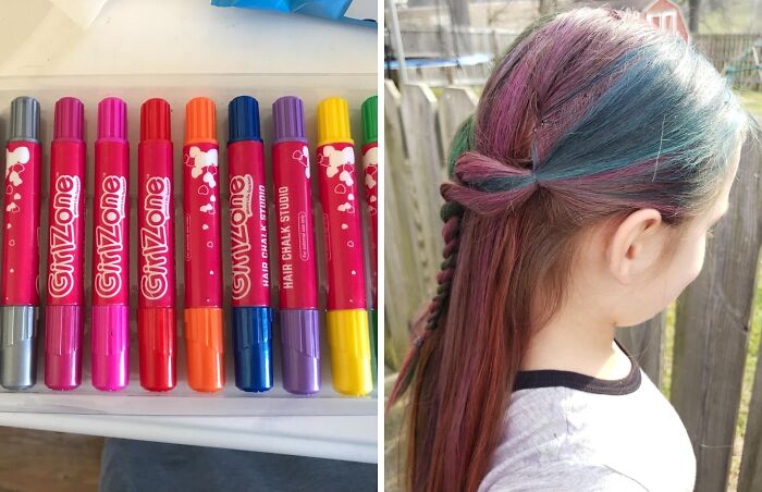 No Summer Is Complete Without A Hair Makeover! A Hair Chalks Set Is The Best Non-Permanent Sollution