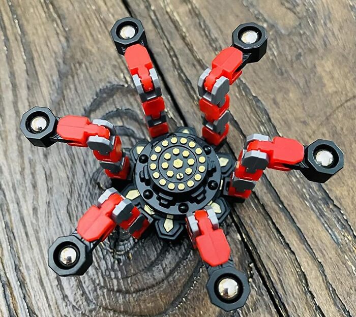 Optimus Prime Has Nothing On These Transformable Fidget Spinners 