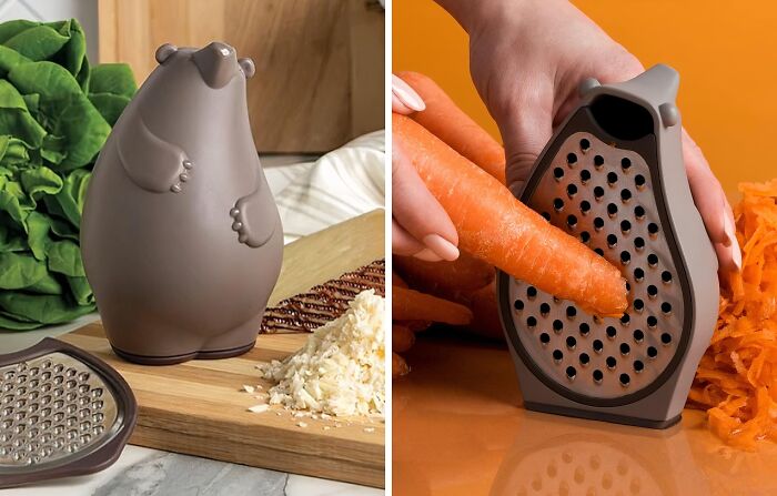  Keep The Mess To A Bear Minimum With This Nifty Stainless Steel Grater Box