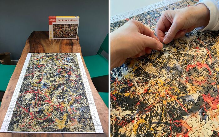  There Is Probably No Artist More Confusing Than Jackson Pollock To Transform Into A Jigsaw Puzzle , Yet Here We Are