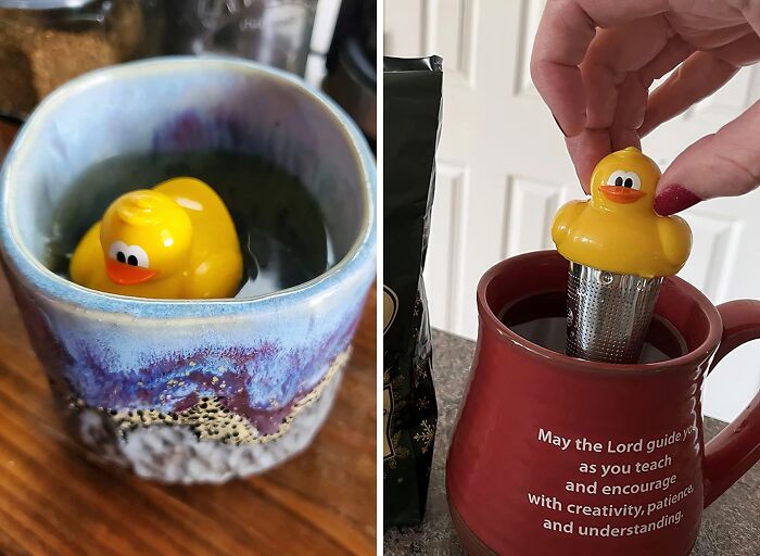 No Price Is Too Steep To Own This Adorable Quack Duck Shape Tea Infuser 