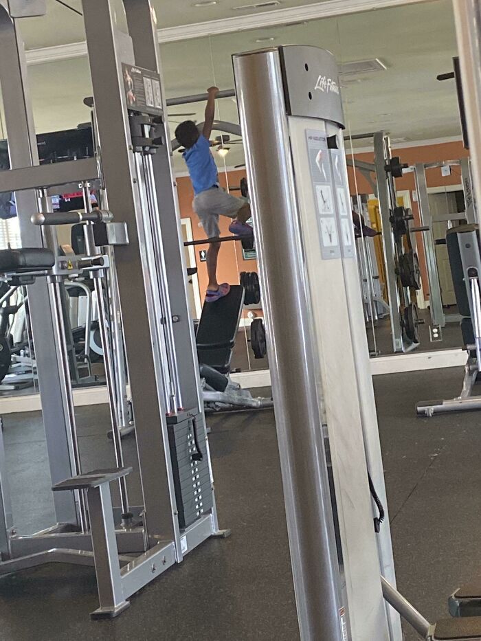 Parents Don’t Leave Your Kids Unattended At A Gym